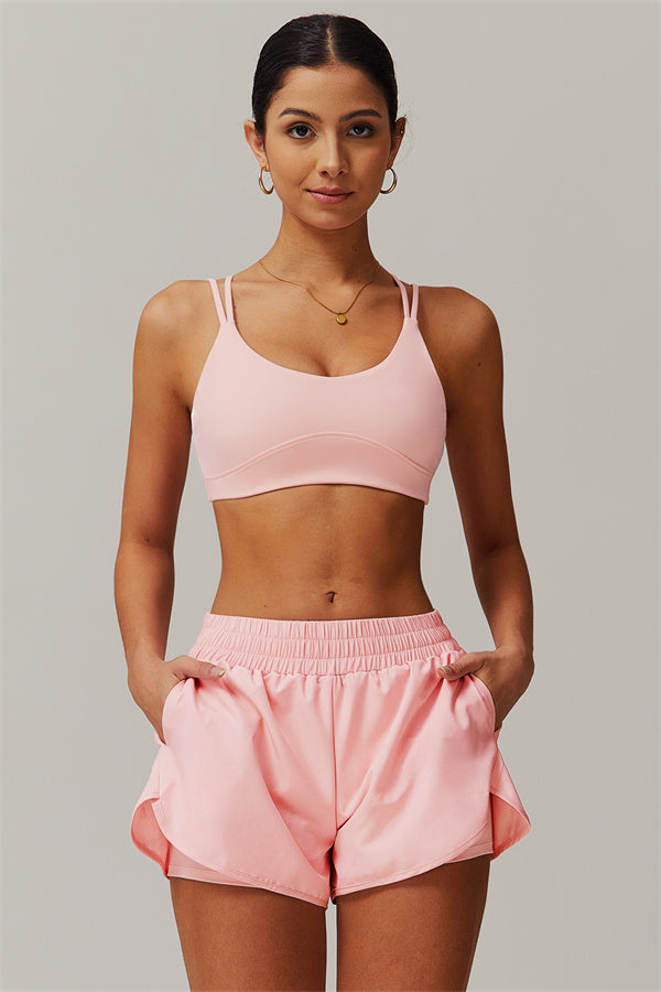 Nova 2-teiliges Set: Sport-BH und Shorts