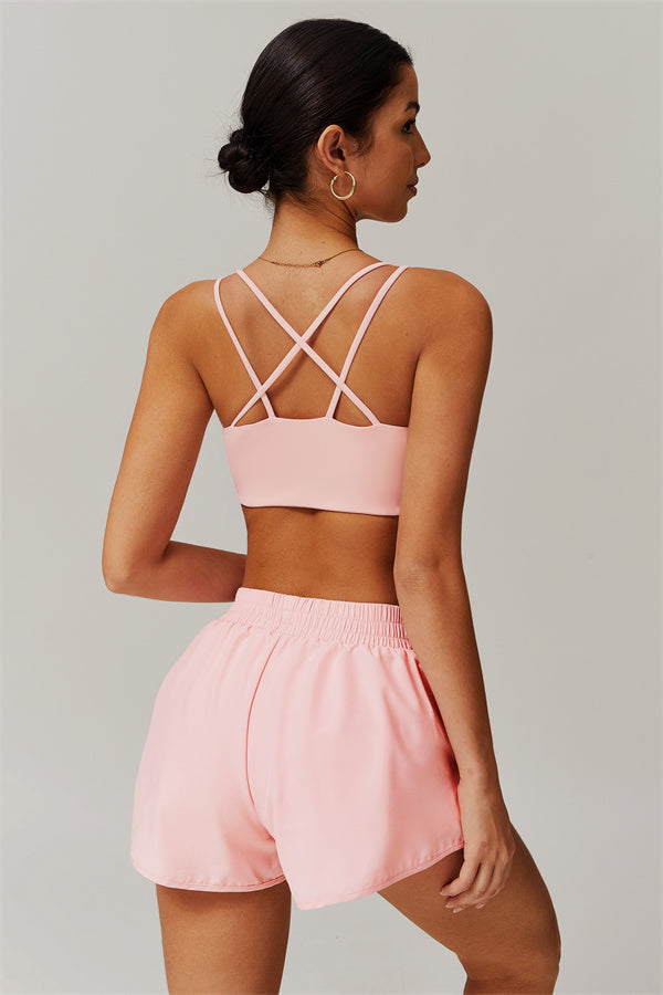 Nova 2-teiliges Set: Sport-BH und Shorts