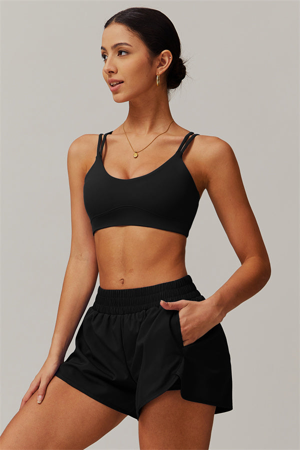 Nova 2-teiliges Set: Sport-BH und Shorts