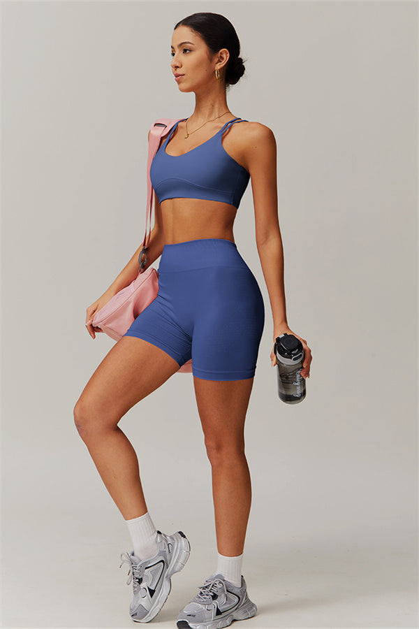 Conjunto de 2 piezas Nova Pulse: sujetador deportivo y pantalones cortos