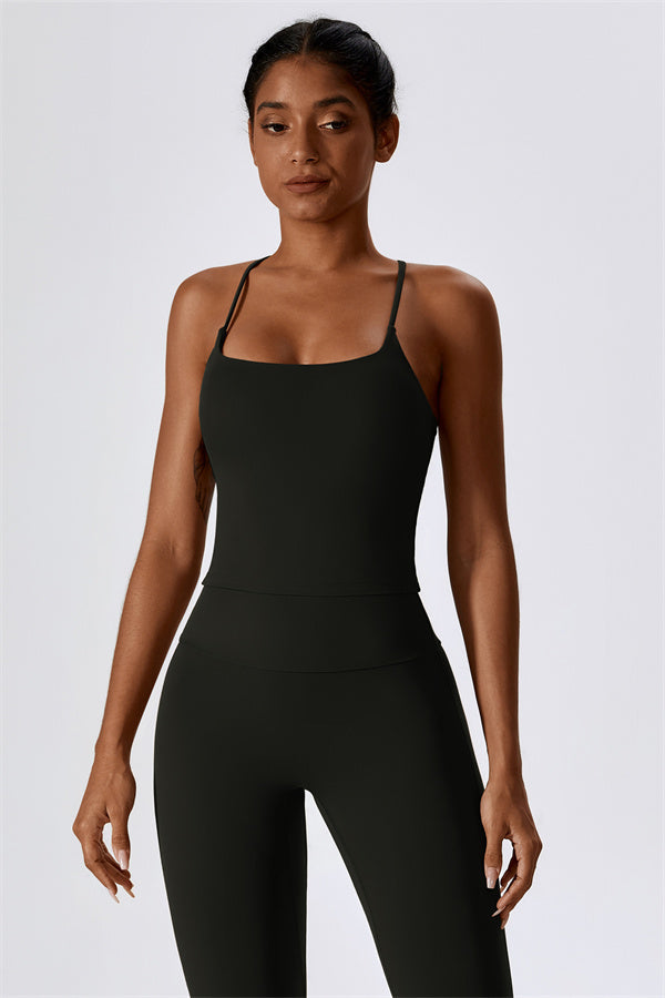 Lily Belle 2-teiliges Set: Sport-BH und ausgestellte Leggings