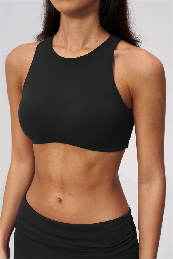 Ensemble 2 pièces Twirl : brassière de sport dos nu et legging corsaire