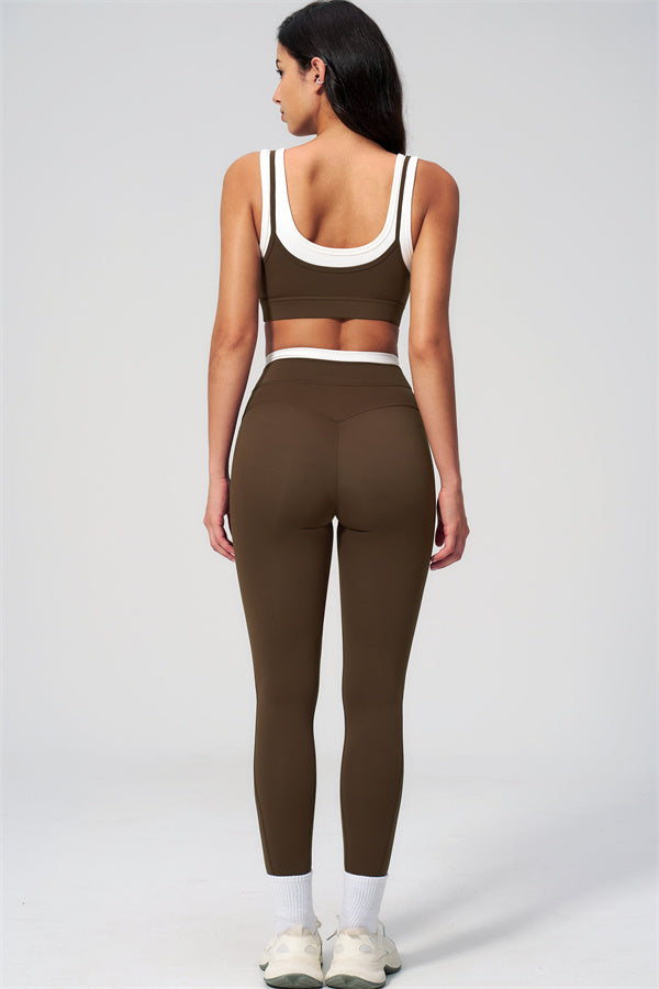 Conjunto Canyon de 2 piezas: sujetador deportivo y leggings