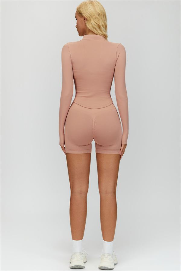 Conjunto Delight de 2 piezas: chaqueta y shorts