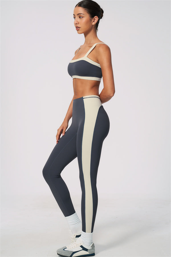 Ensemble 2 pièces Sandstone : brassière de sport et leggings