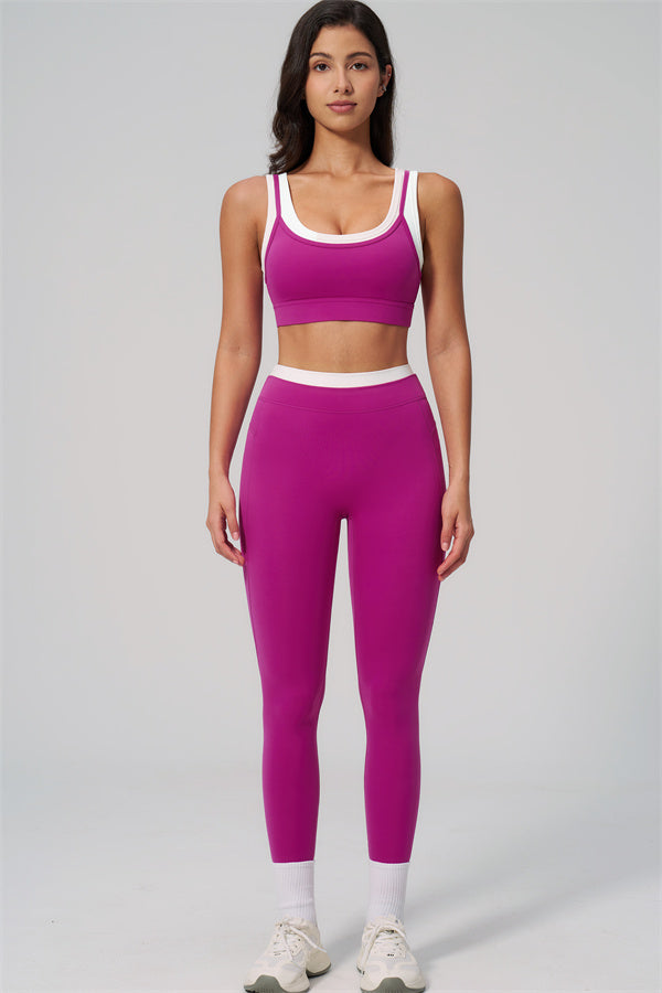 Conjunto Canyon de 2 piezas: sujetador deportivo y leggings