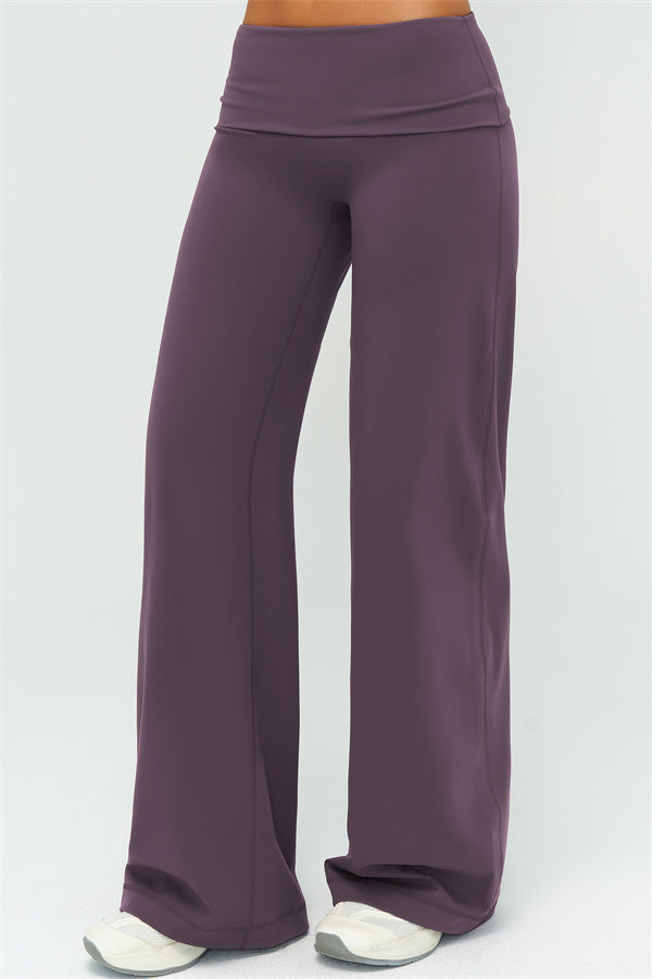 Conjunto de 2 piezas The Twirl: top halter sin mangas y pantalones de pierna recta con cintura doblada