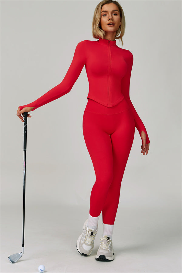 Empower 3-delige set: jasje, sportbeha en legging