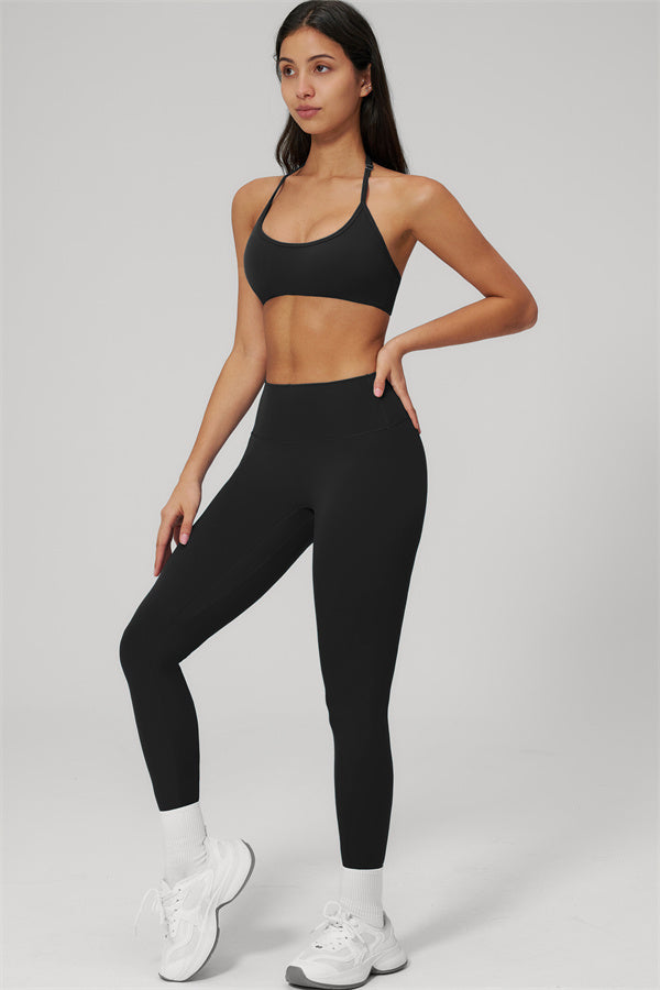 Conjunto de 2 piezas The Rapture: sujetador deportivo y leggings