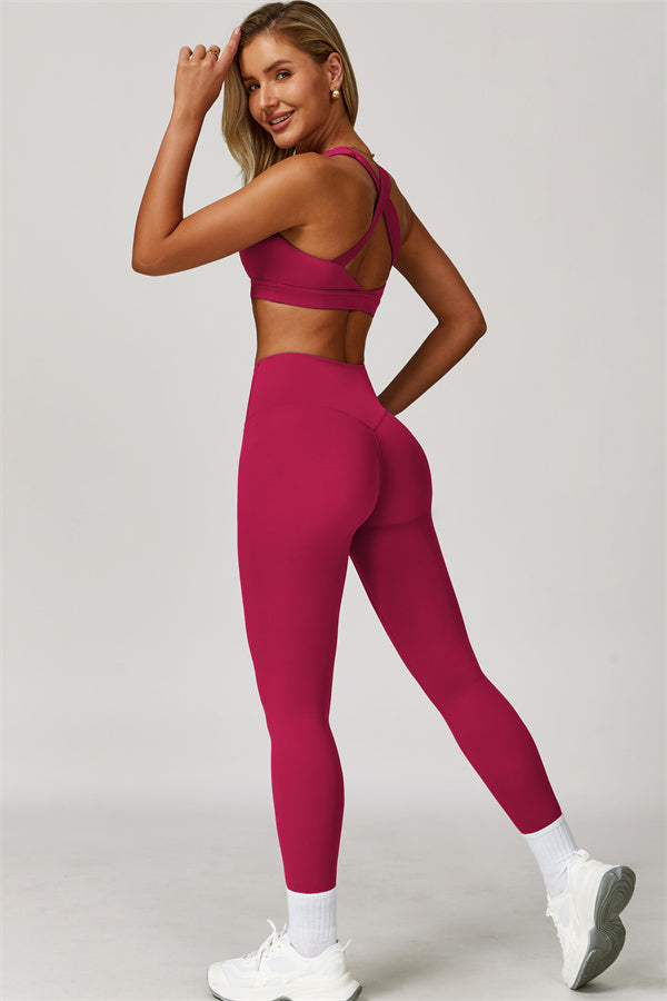 Ensemble 2 pièces Eloise : brassière de sport et legging