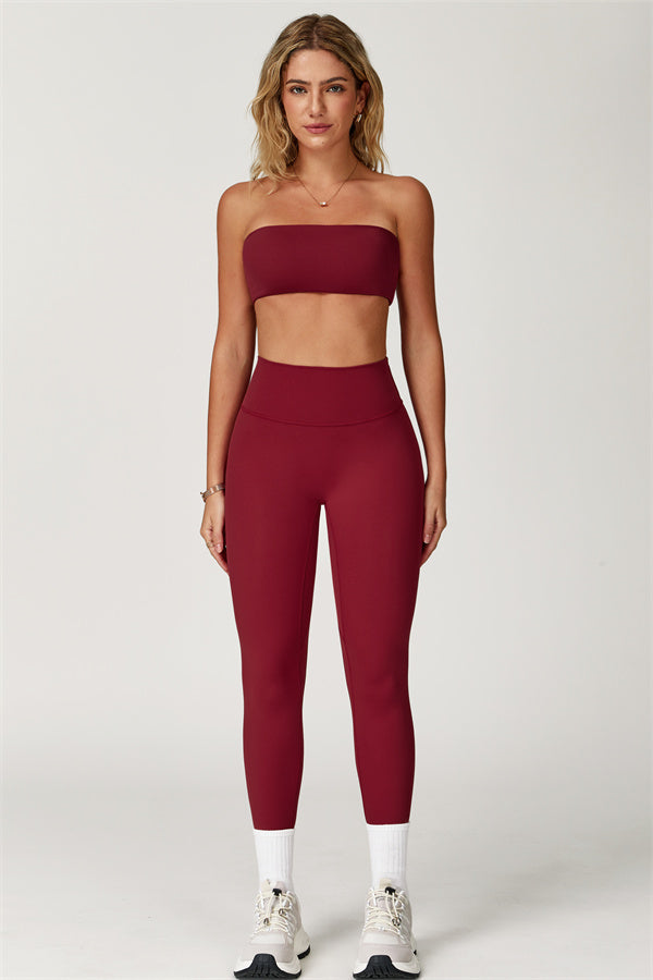 Conjunto de 2 piezas Isabella: sujetador deportivo y leggings