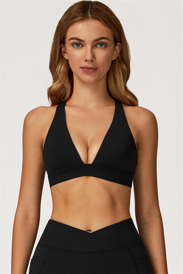 Ensemble 2 pièces Glacier : brassière de sport et leggings