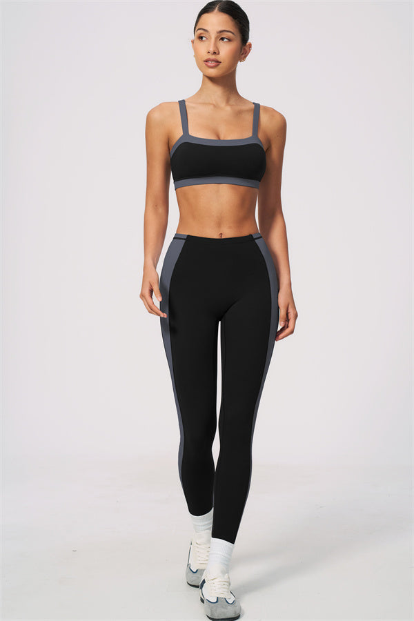 Ensemble 2 pièces Sandstone : brassière de sport et leggings
