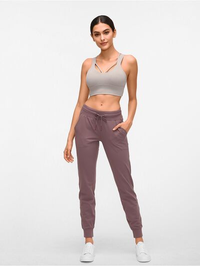 Joggers Double Take con cordón y bolsillos