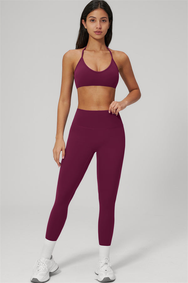 Conjunto de 2 piezas The Rapture: sujetador deportivo y leggings