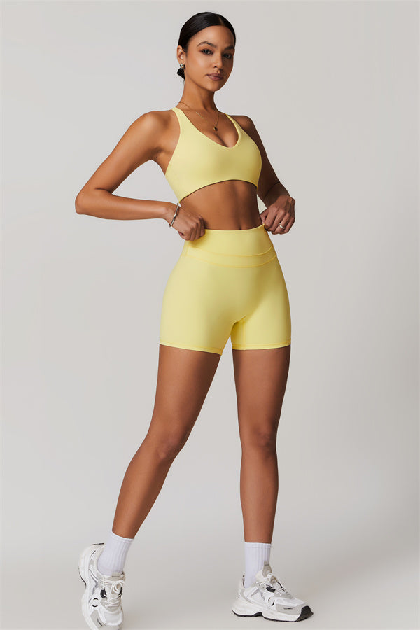 Ensemble 2 pièces Enigma : brassière de sport et short