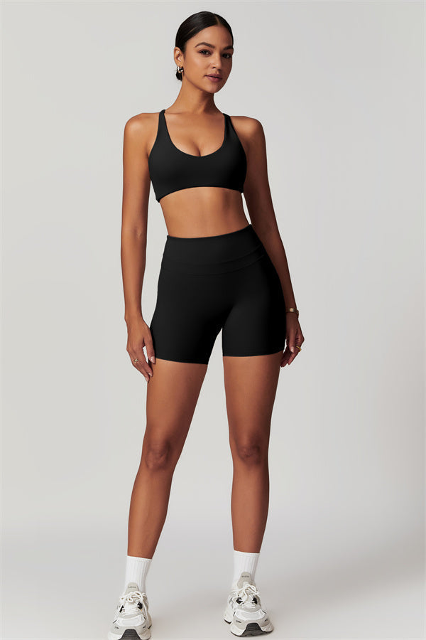 Ensemble 2 pièces Enigma : brassière de sport et short