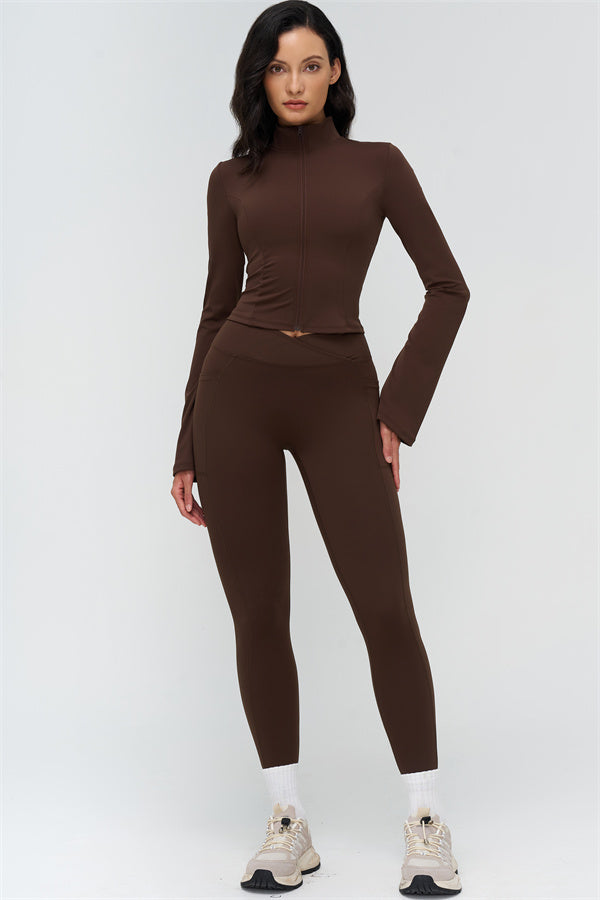 Conjunto BoldFit de 2 piezas: chaqueta y leggings