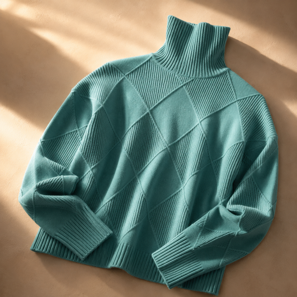 Jersey de cuello alto Signature Anabelle