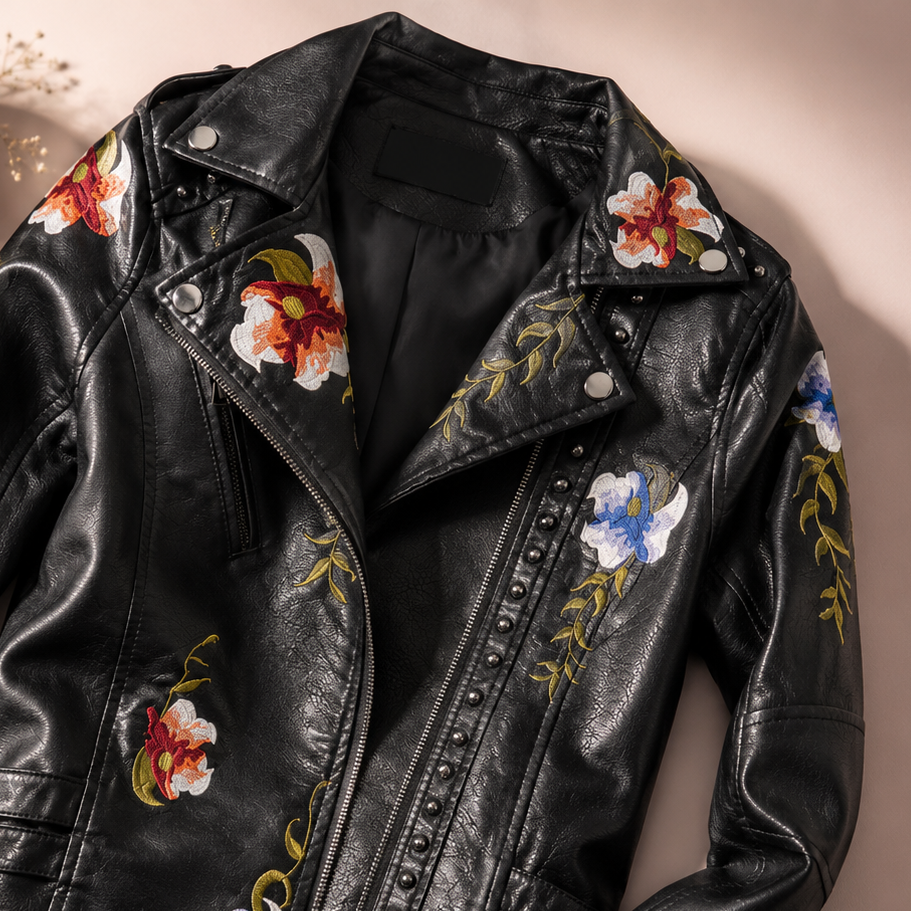 Chaqueta biker Delacroix