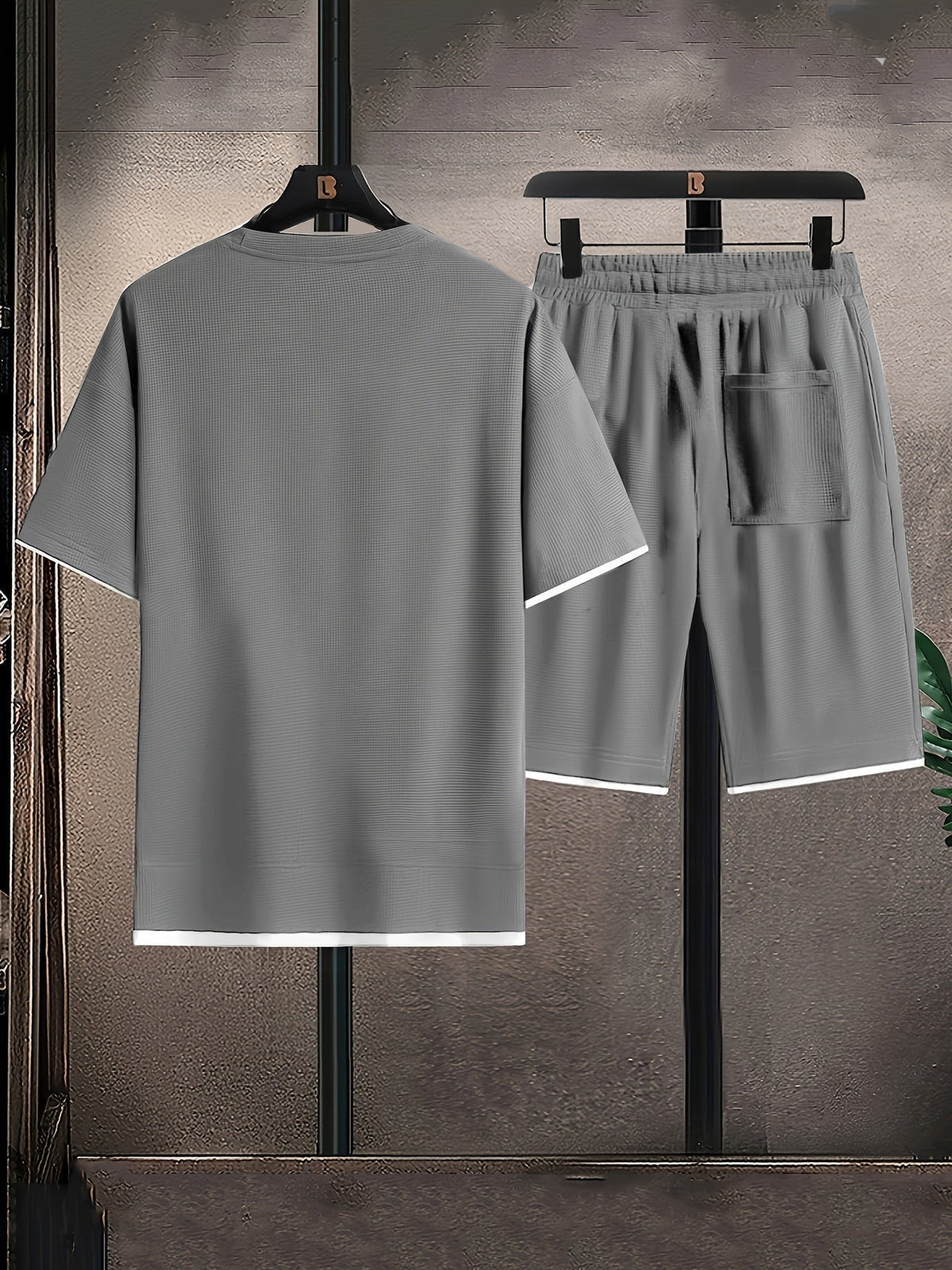 Conjunto de estar por casa de punto gofrado Enzo