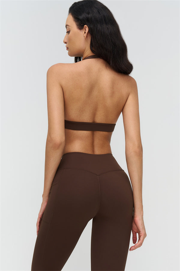 Conjunto de 2 piezas BoldFit: sujetador deportivo y leggings