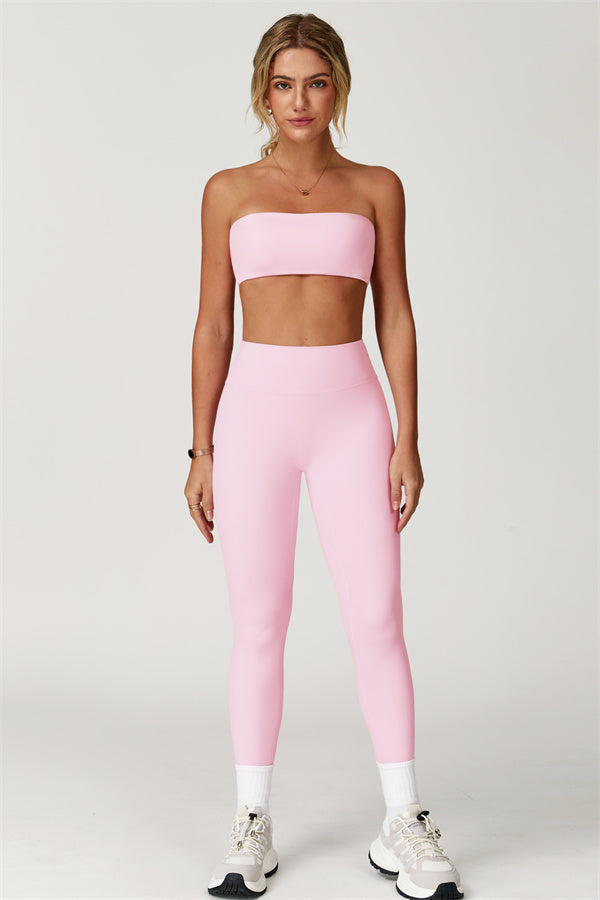 Conjunto de 2 piezas Isabella: sujetador deportivo y leggings