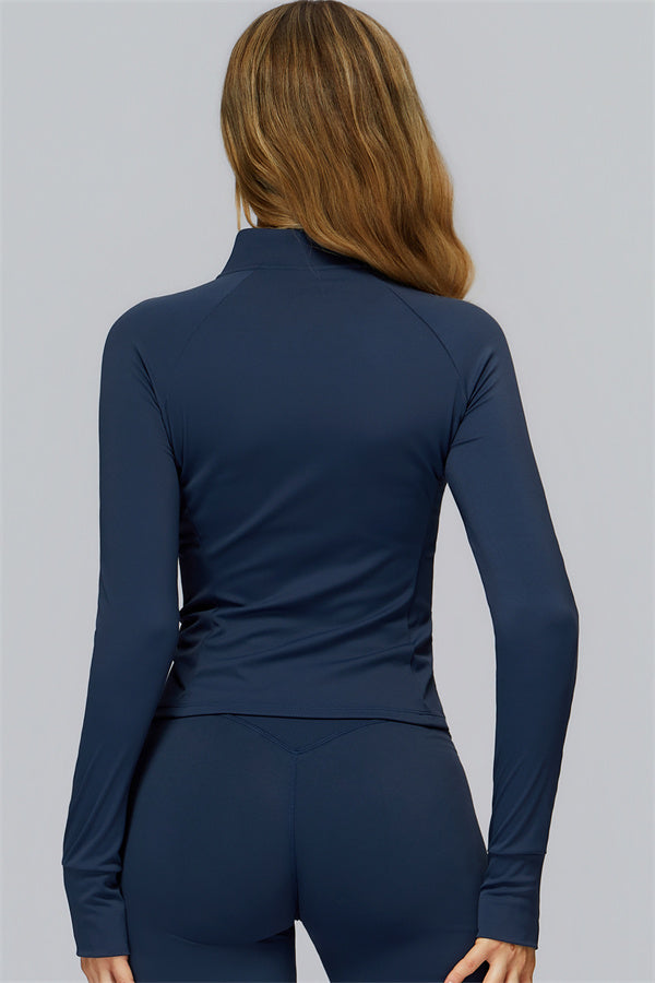 Conjunto de 2 piezas FlexCore Pure: chaqueta con cremallera y leggings acampanados