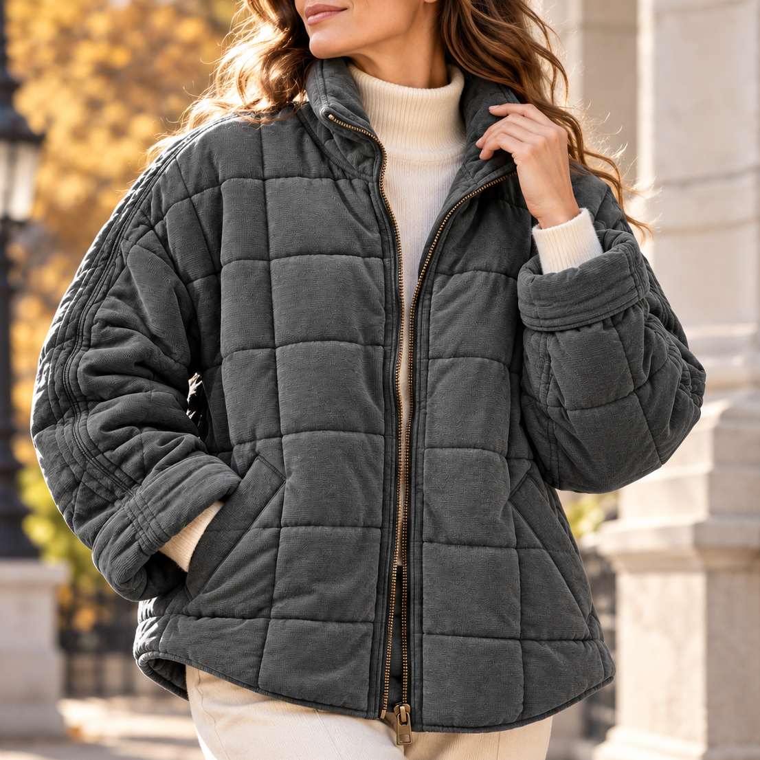 Chaqueta Harper acolchada suave