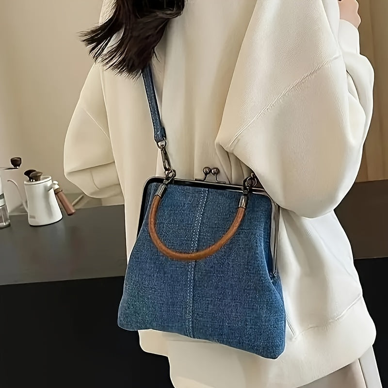 Bolso de hombro de mezclilla