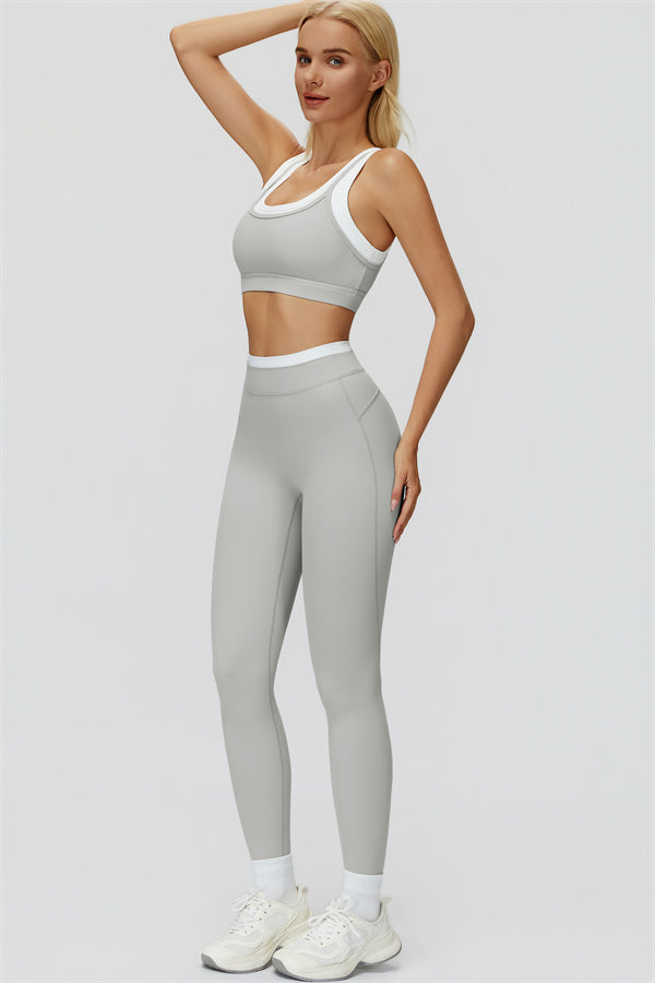 Conjunto Canyon de 2 piezas: sujetador deportivo y leggings