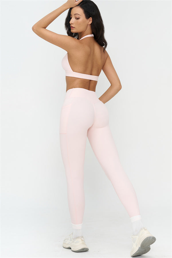 Conjunto de 2 piezas BoldFit: sujetador deportivo y leggings