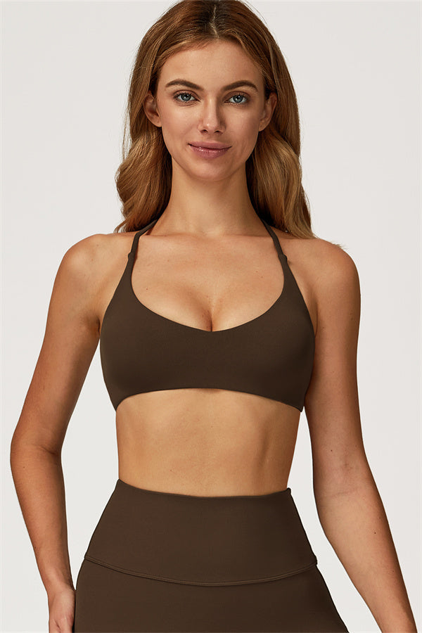 Lily 2-delige set met sport-bh en uitlopende legging