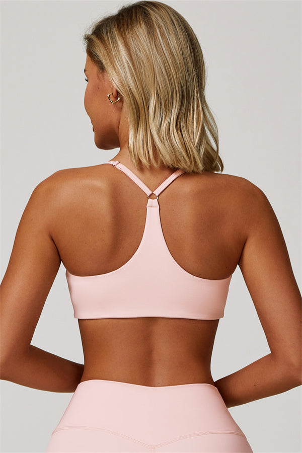 Conjunto Refresh de 2 piezas: sujetador deportivo y leggings acampanados