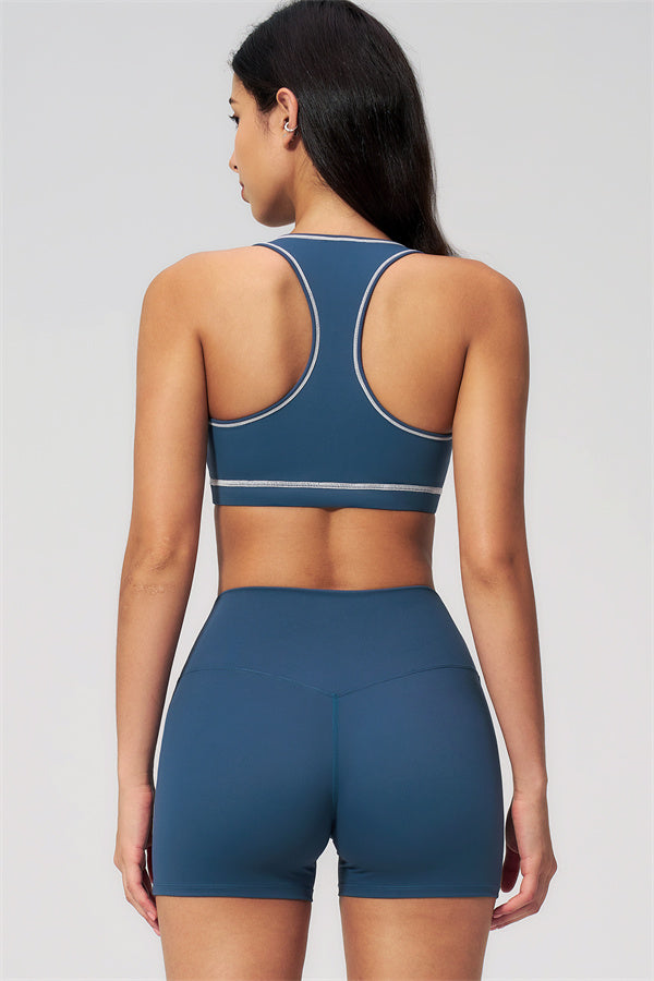 Conjunto de 2 piezas Venus: sujetador deportivo y shorts