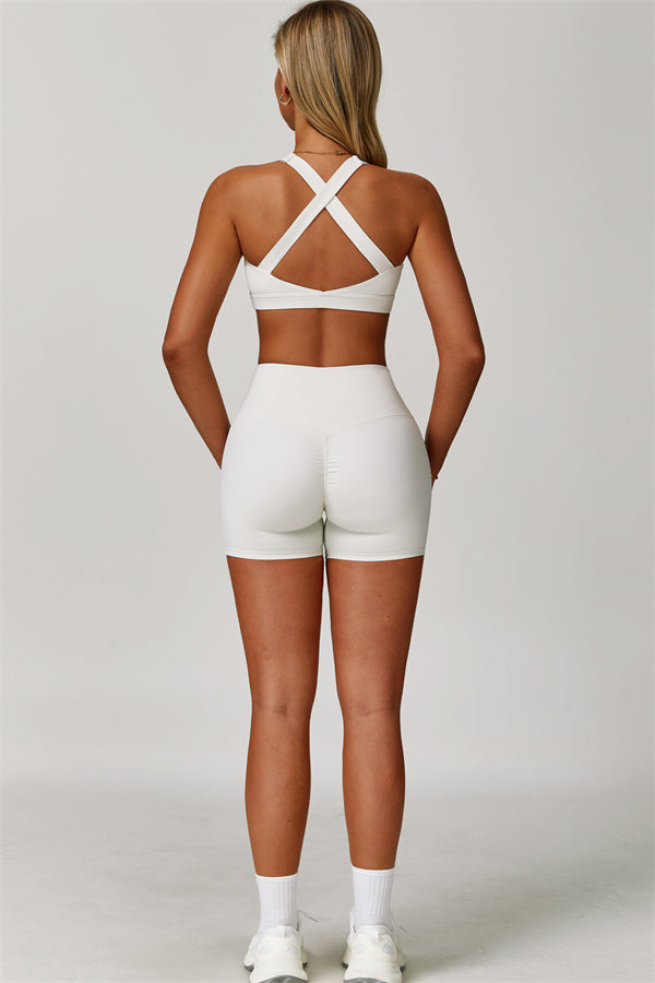 Conjunto de 2 piezas Eloise: sujetador deportivo y shorts