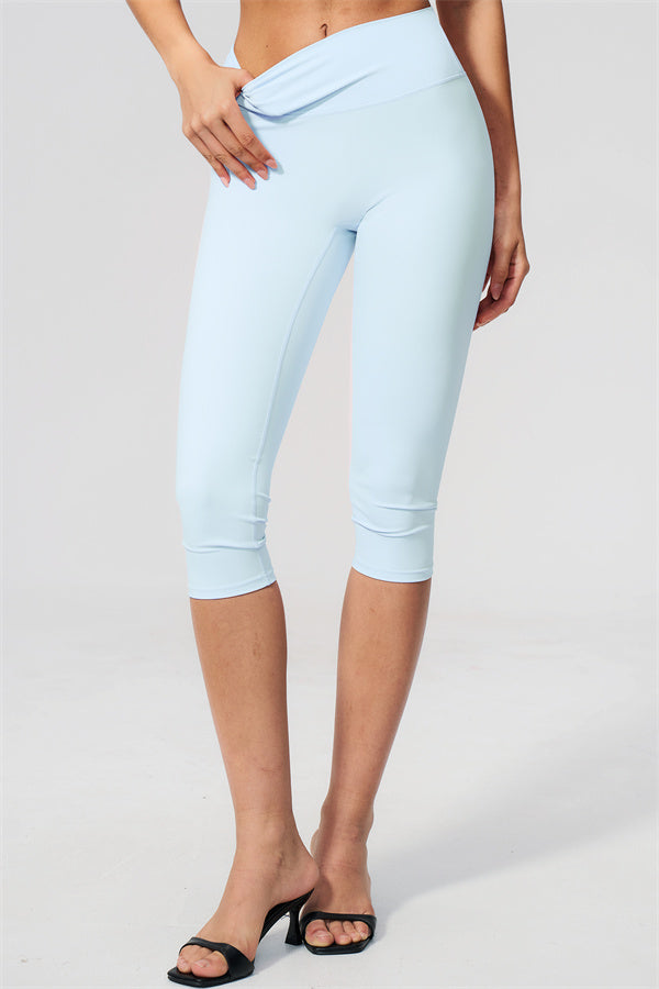 Ensemble 2 pièces Twirl : brassière de sport dos nu et legging corsaire