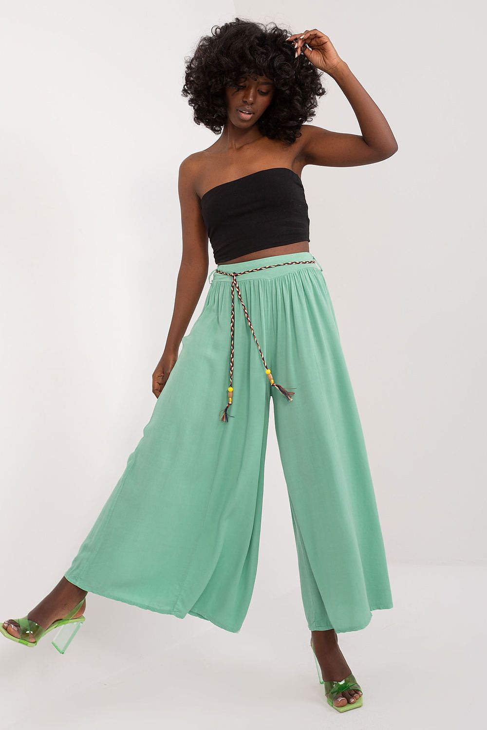 Pantalones de pierna ancha OCH BELLA