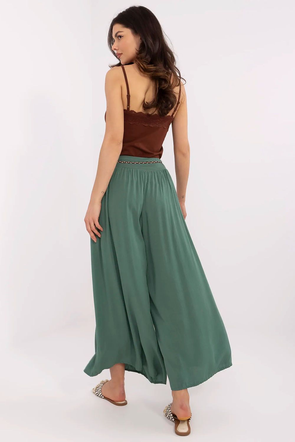 Pantalones de pierna ancha OCH BELLA