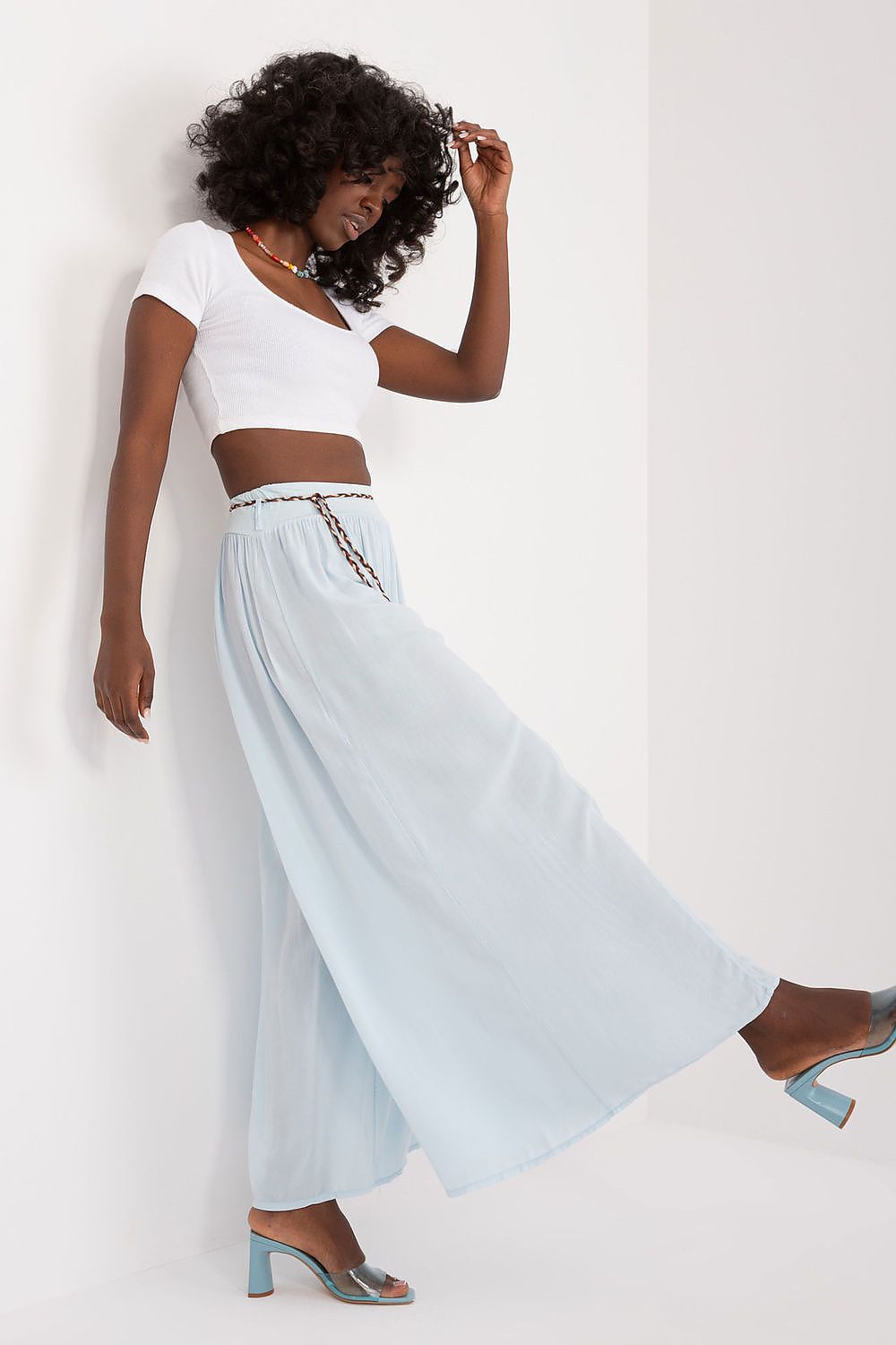 Pantalones de pierna ancha OCH BELLA
