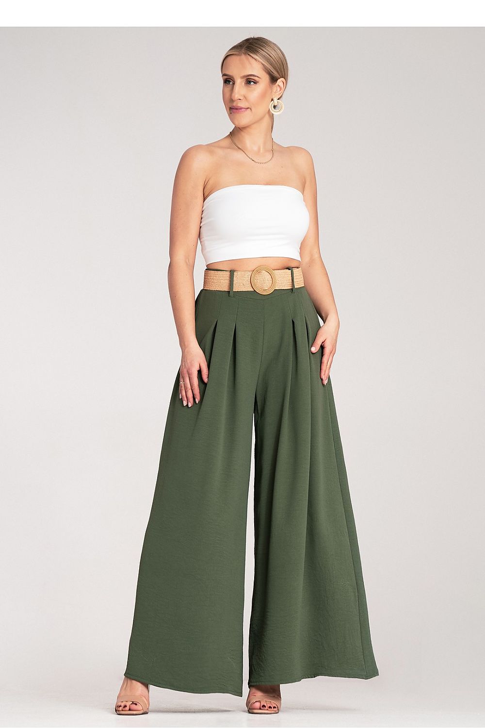 Culottes para mujer - pantalones con cinturón