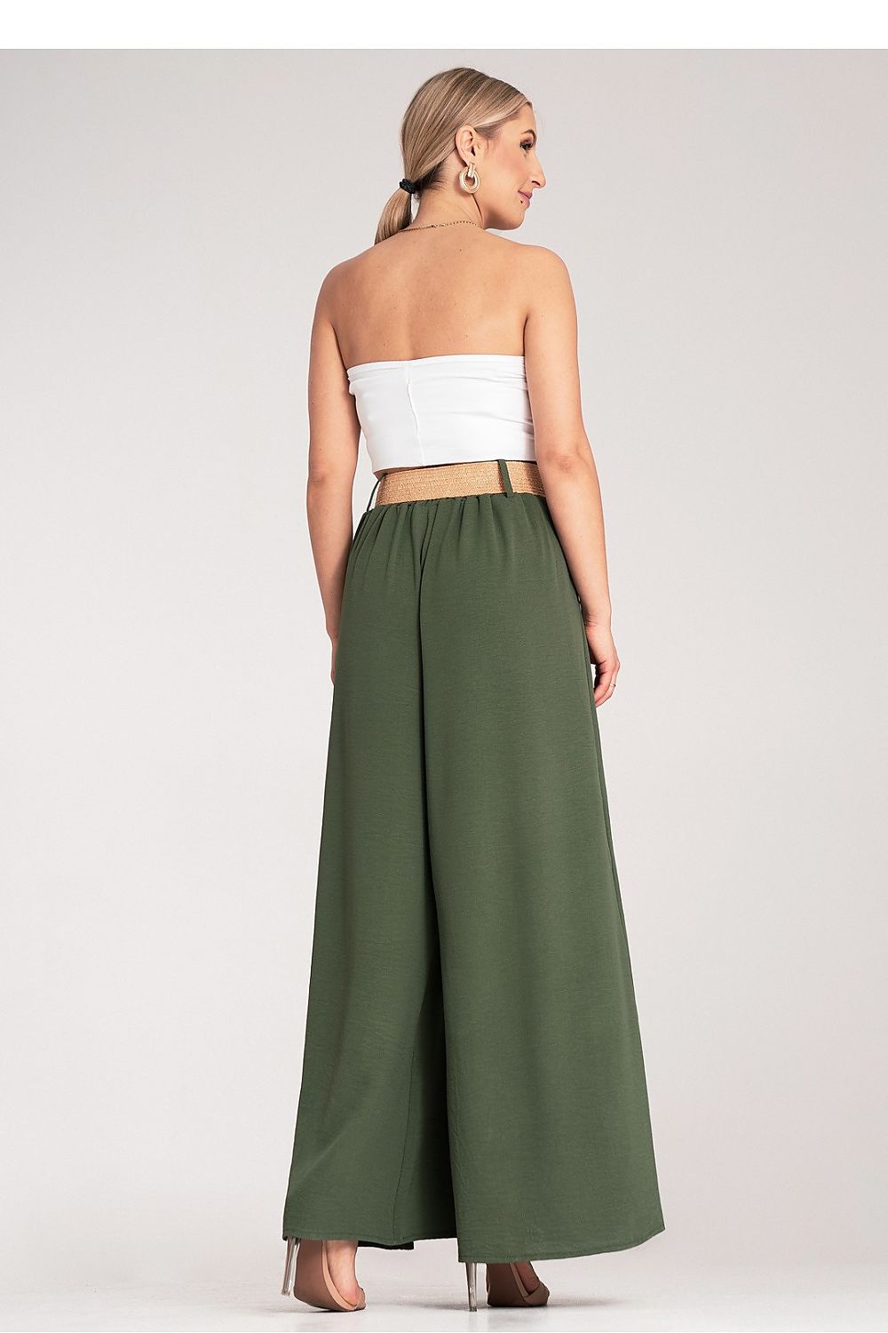 Culottes para mujer - pantalones con cinturón