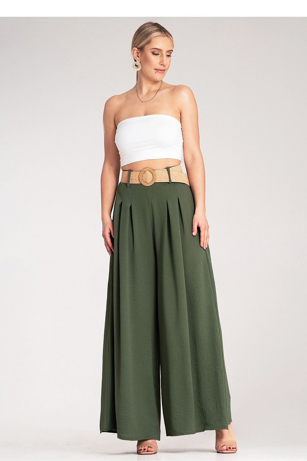Culottes para mujer - pantalones con cinturón