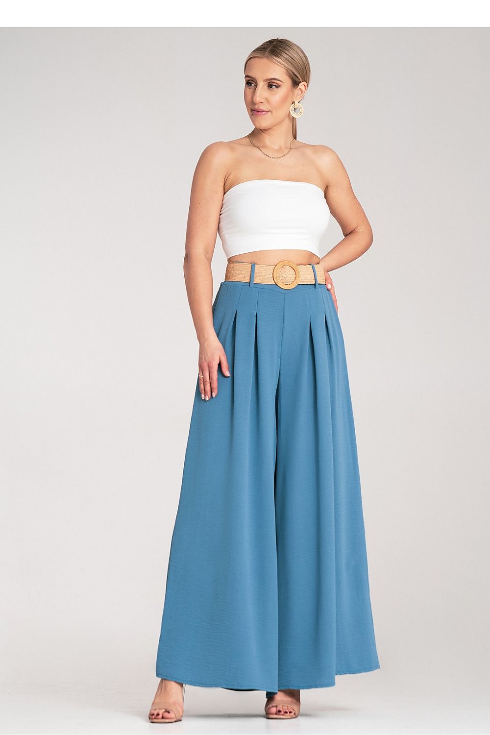 Culottes para mujer - pantalones con cinturón