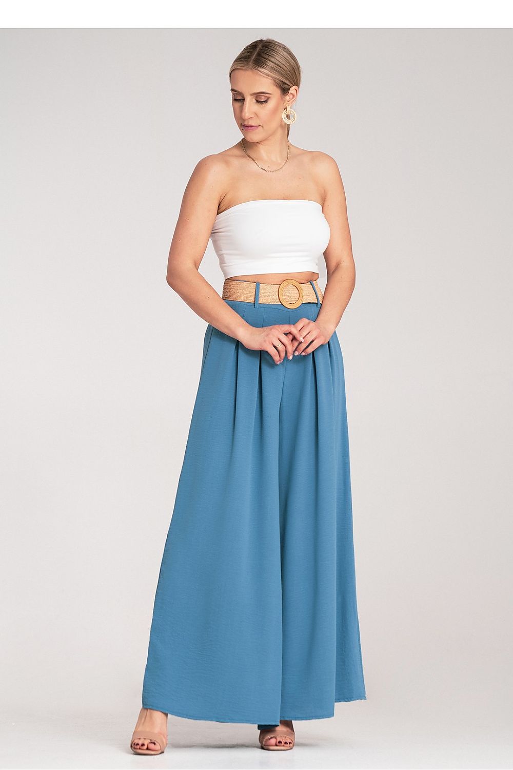 Culottes para mujer - pantalones con cinturón