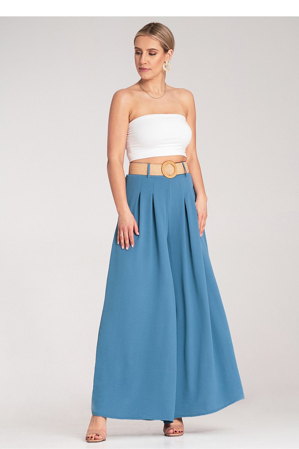 Culottes para mujer - pantalones con cinturón