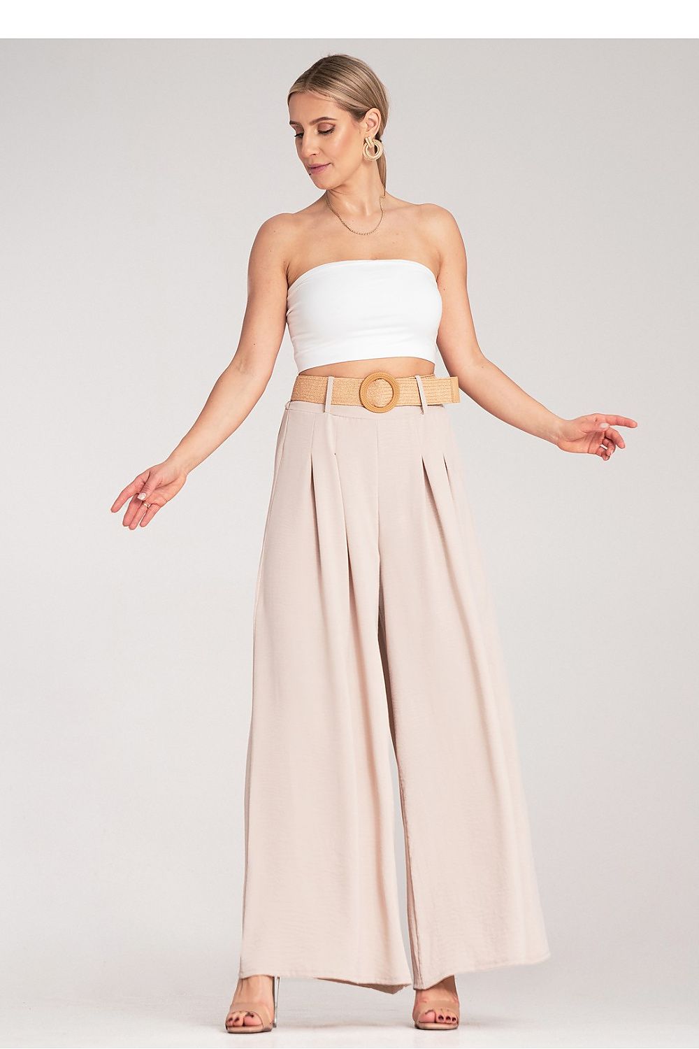Culottes para mujer - pantalones con cinturón
