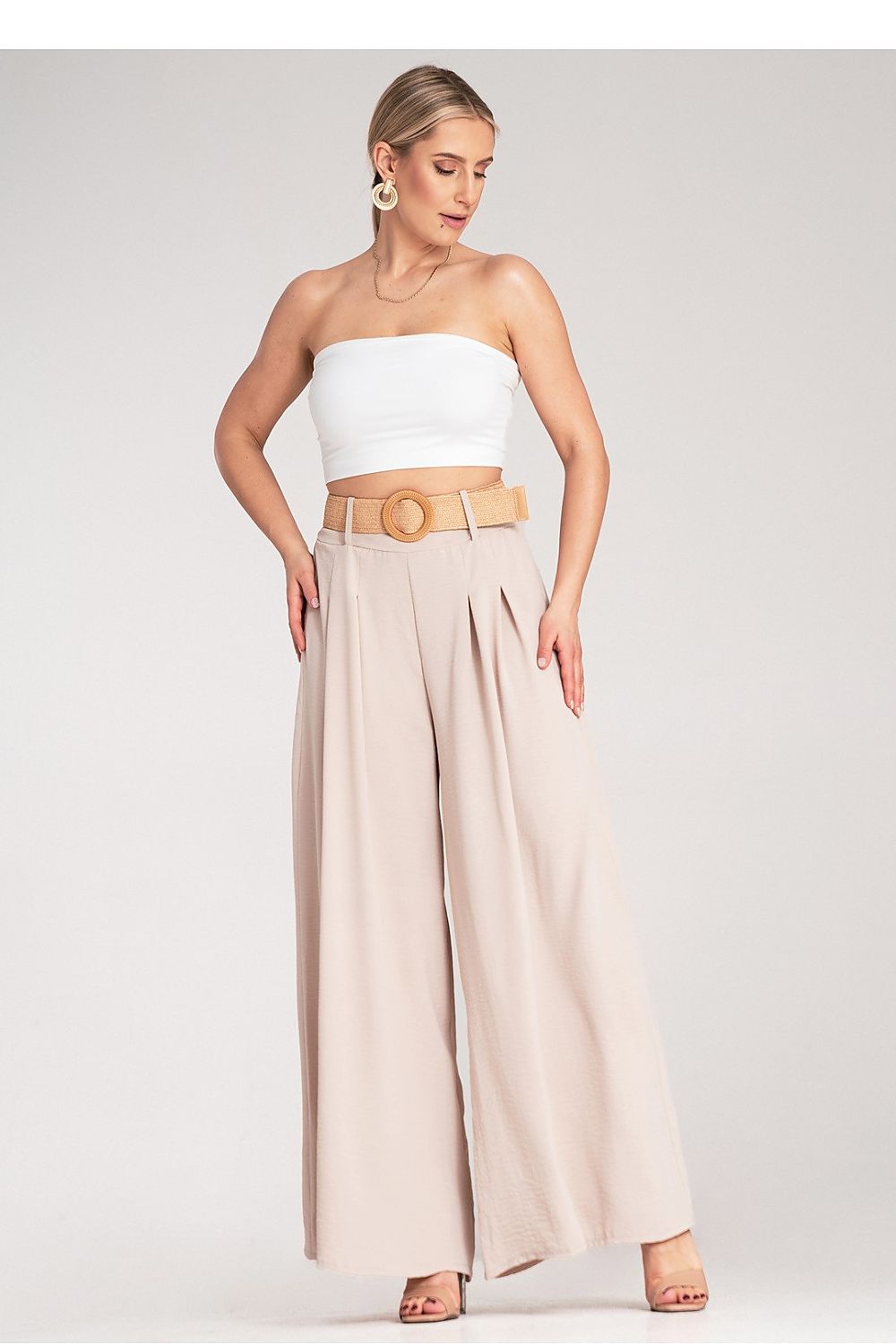 Culottes para mujer - pantalones con cinturón