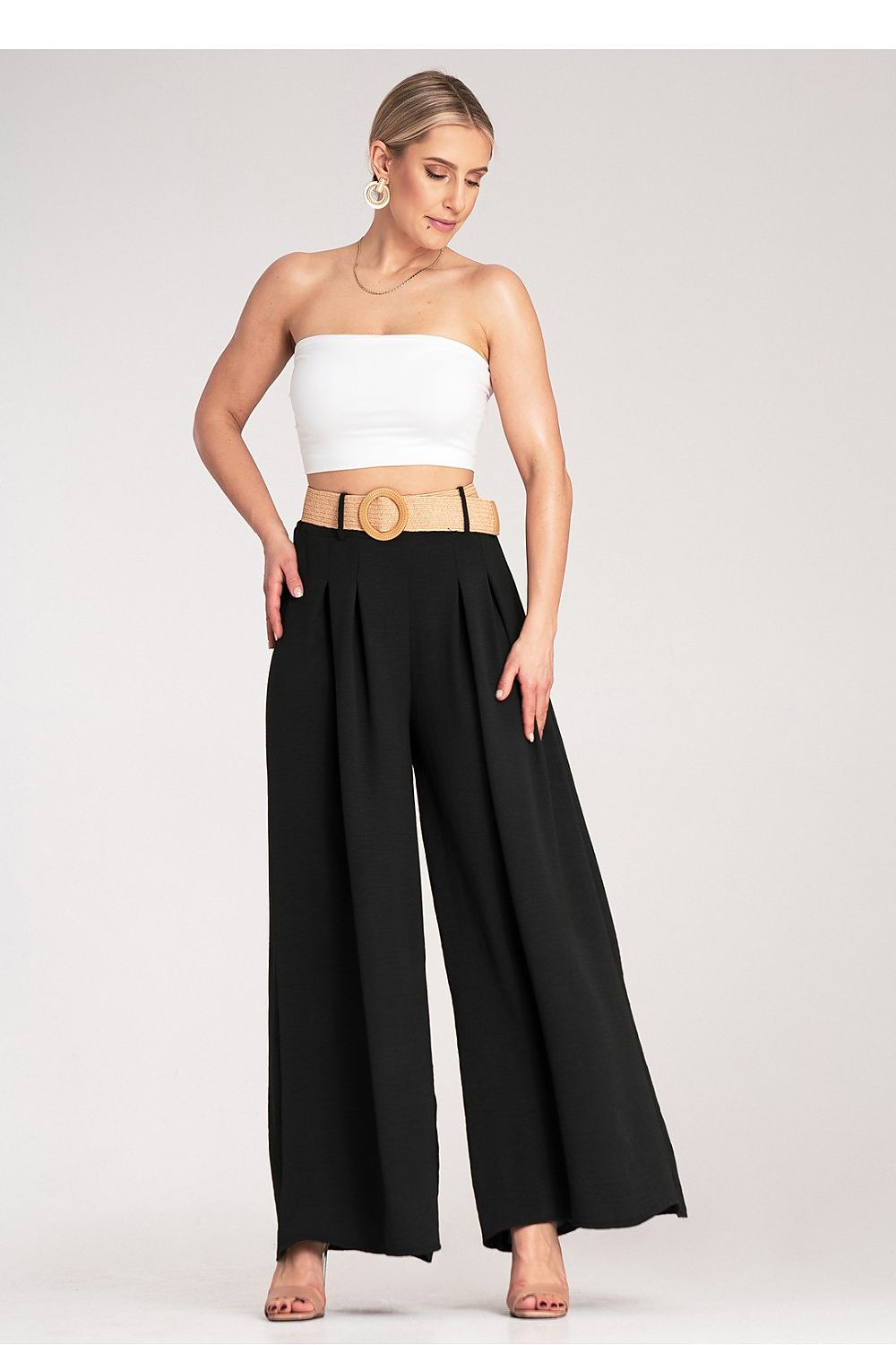 Culottes para mujer - pantalones con cinturón
