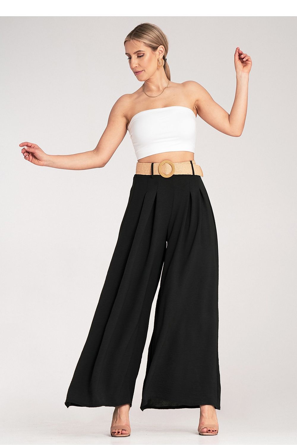 Culottes para mujer - pantalones con cinturón